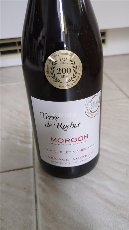 Beaujolais Morgon Arnaud Aucoeur Terre de Roches 2023