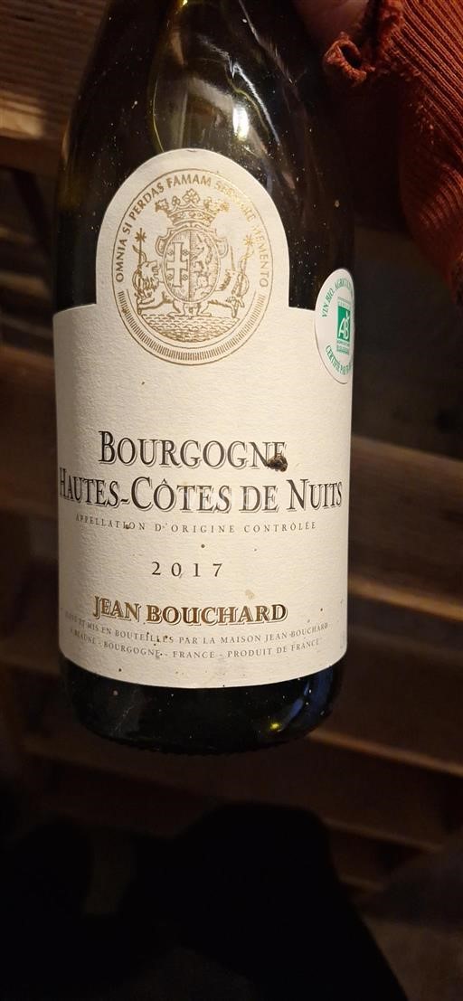 Burgund Hautes Côtes de Nuits Jean Bouchard 2017