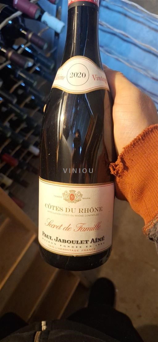 Rhônevallei Côtes-du-rhône Paul Jaboulet Aîné Secret de Famille 2020