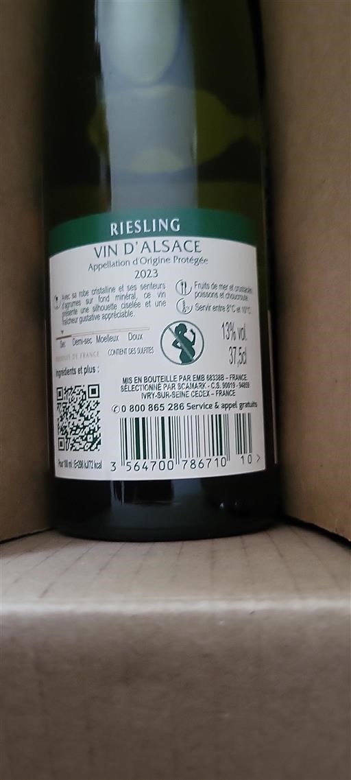 Elsass Riesling Grand Cru Rebmann 2023