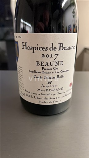 Bourgondië Beaune Premier Cru Hospices de Beaune Nicolas Rolin 2017