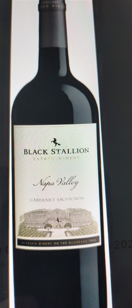 California AVAs Napa Valley Black Stallion Cabernet Sauvignon Non-Vintage