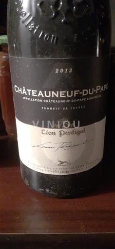 Rhônedalen Châteauneuf-du-Pape Léon Perdigal 2012