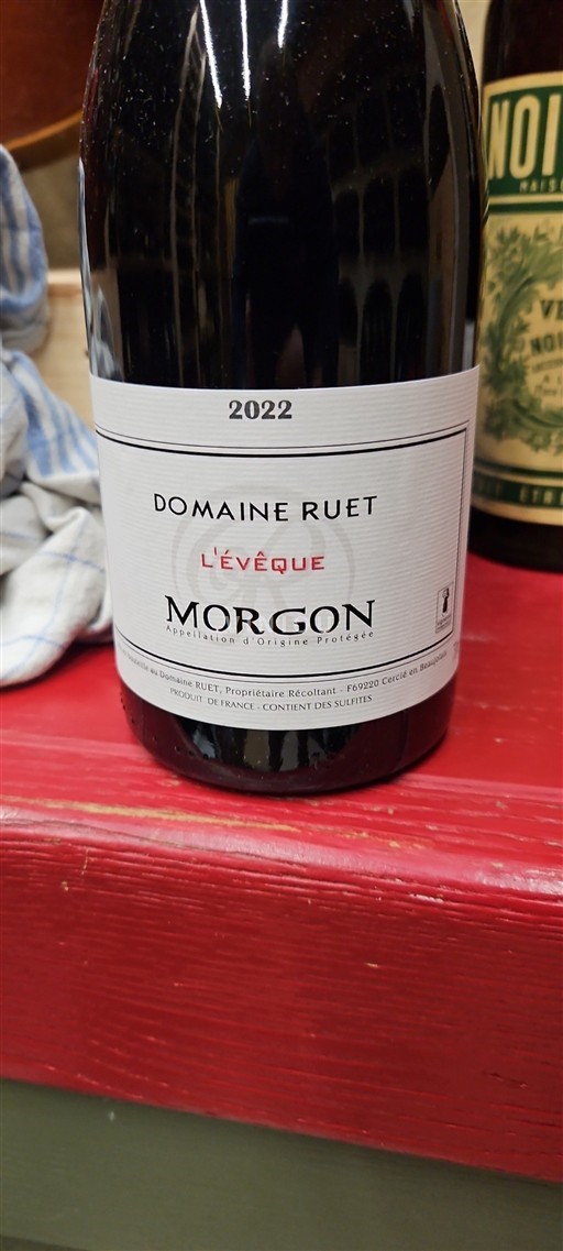 Beaujolais Morgon Domaine Ruet L'évêque 2022