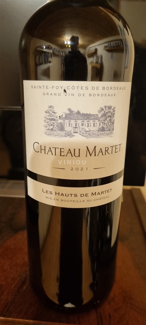Bordeaux Nicht spezifiziert Château Martet Les Hauts de Martet 2021