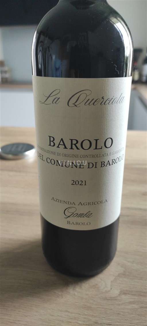 Piedmont Wines Barolo Gomba La Querciola 2021