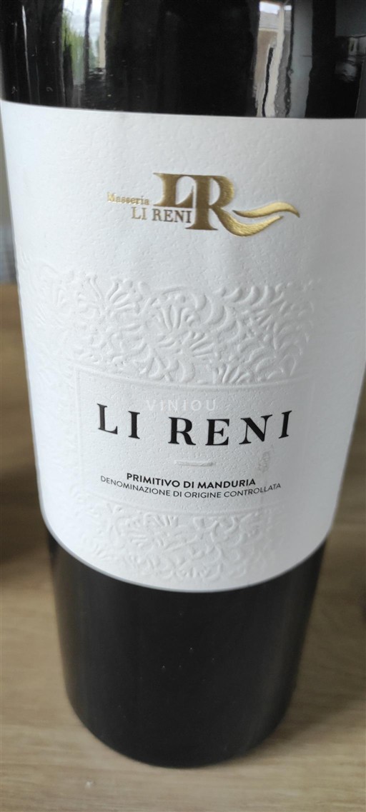Puglia Primitivo di Manduria Masseria Li Reni Li Reni Niet-geïntegreerd