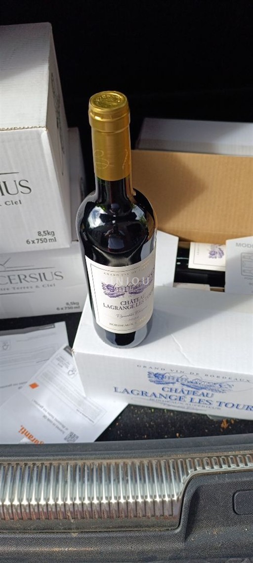 Vin Rouge sec Château Lagrange Les Tours Vignobles Choquet 2022 France Bordeaux Bordeaux supérieur AOC