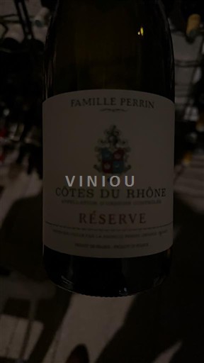 Rhônen laakso Côtes-du-rhône Famille Perrin Réserve 2024