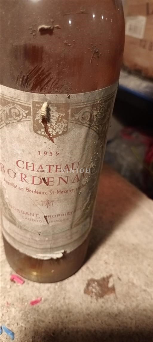 Bordeaux Château Bordenave 1959