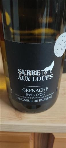 Languedoc-Roussillon Pays d'Oc Serre aux Loups Seigneur de Fausière Non-Vintage