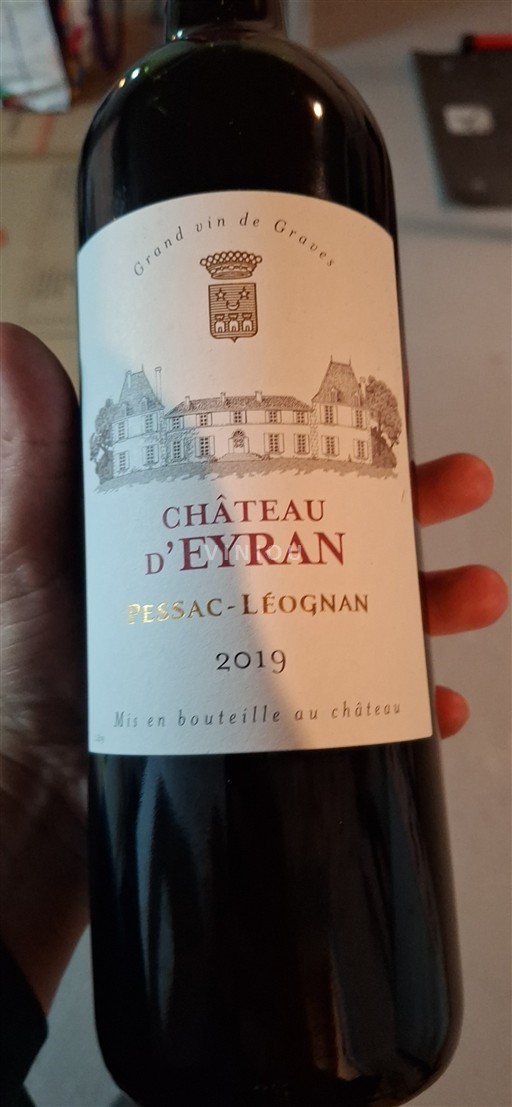 Bordeaux Pessac-Léognan Château Eyran 2019