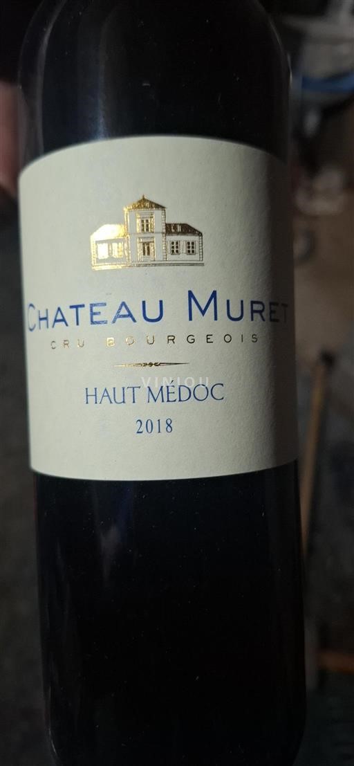 Bordeaux Haut-Médoc Château Muret 2018