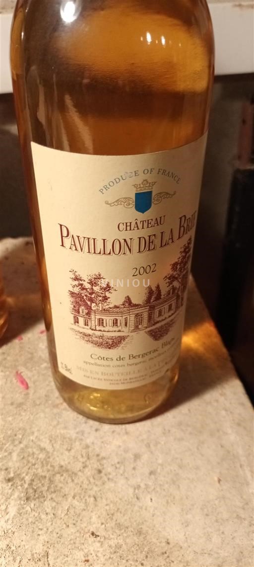 Sud-Ovest Côtes-de-bergerac Château Pavillon de La Brie 2002