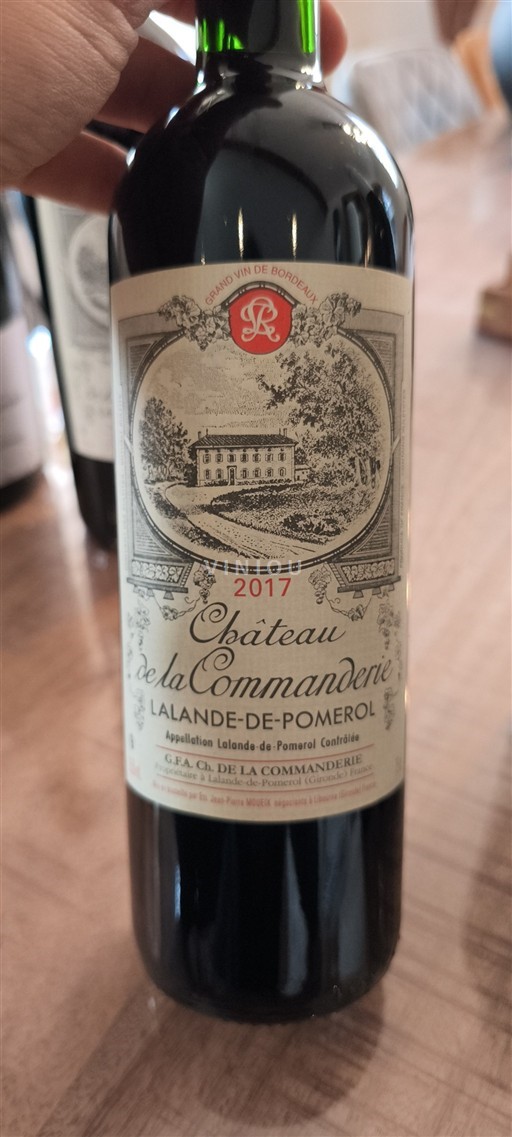 Bordeaux Lalande-de-Pomerol Château La Commanderie 2017