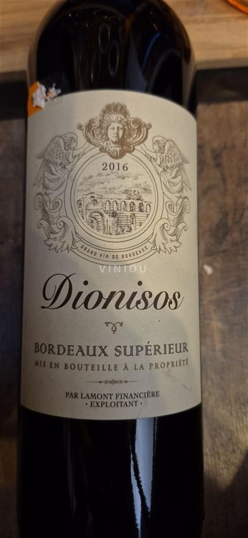 Burdeos Bordeaux superior Lamont Financière Dionisos 2016
