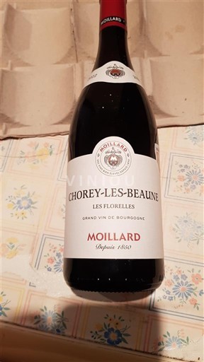 Burgundija Chorey-lès-Beaune Moillard Les Florelles 2022