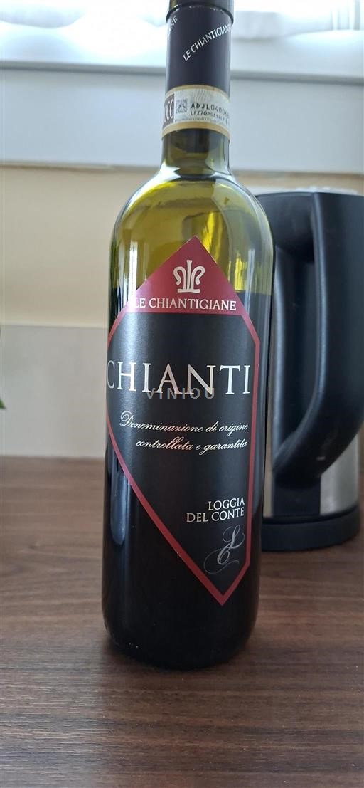 Toscana Chianti Le Chiantigiane Loggia del Conte Icke årgångsbetecknad