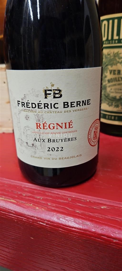 Beaujolais Régnié Frédéric Berne Aux Bruyères 2022