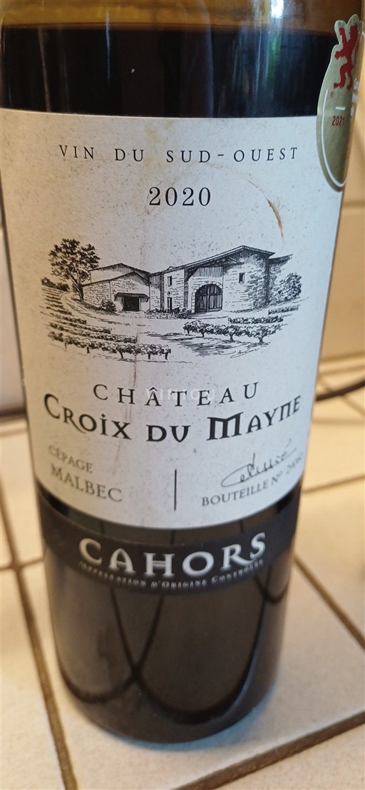 South West Cahors Château Croix du Mayne 2020
