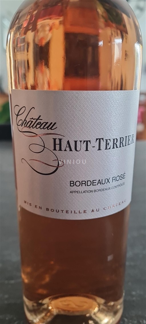 Bordeaux Bordeaux hồng Château Haut-Terrier 2022