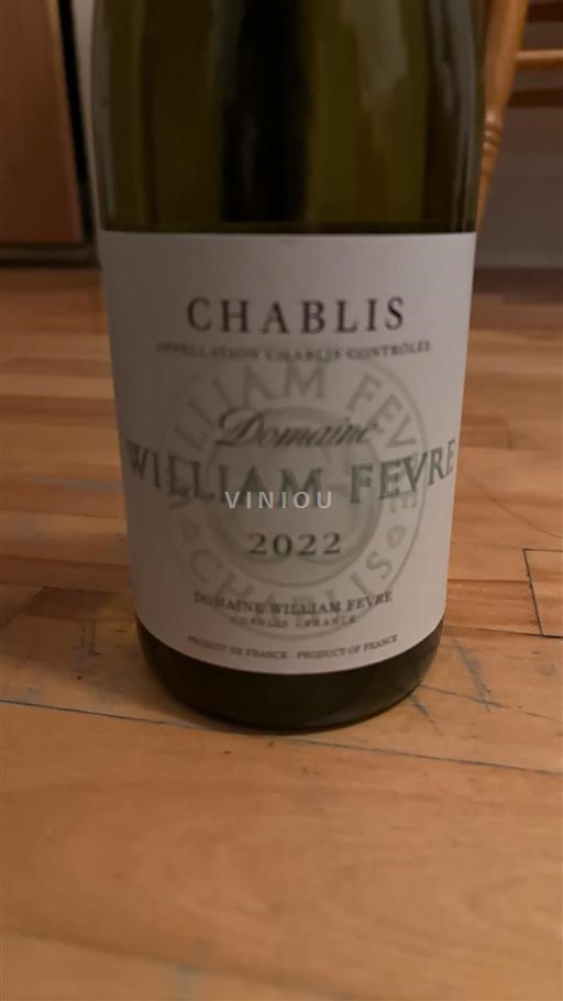 Borgoña Chablis Premier Cru Domaine William Fèvre 2022