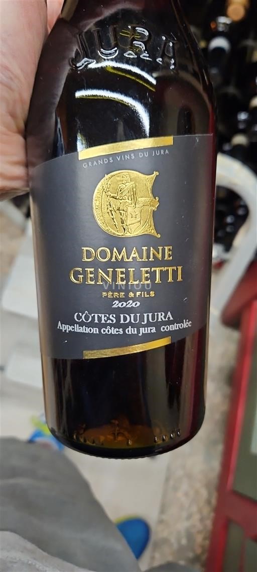 Jura Côtes du Jura Domaine Geneletti Père & Fils 2020