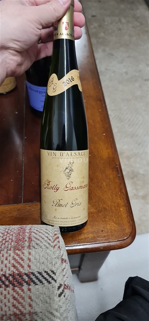Alsace Alsace Grand Cru Rolly Gassmann 2016