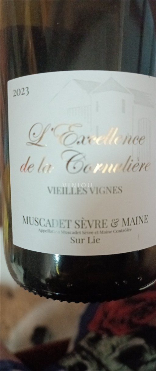 Thung lũng sông Loire Muscadet Sèvre et Maine L'Excellence de la Cormelière 2023