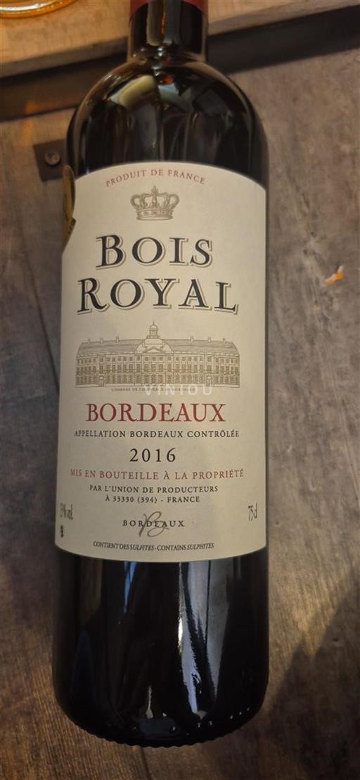 Bordeaux Bois Royal 2016