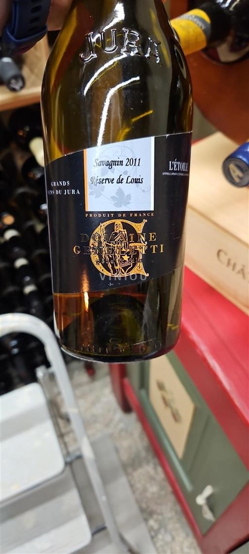 Jura L'Étoile Domaine Geneletti Réserve de Louis 2011