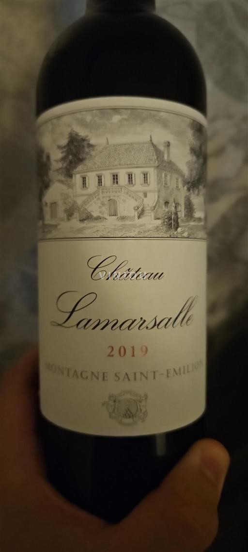 Bordeaux Montagne-saint-émilion Château Lamarsalle 2019