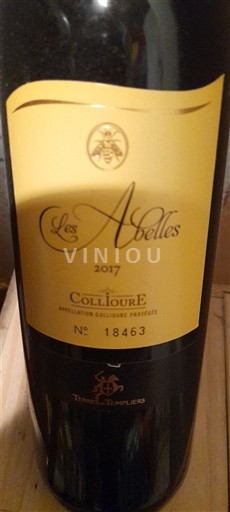 Rosellón Collioure Terres des Templiers Les Abeilles 2017