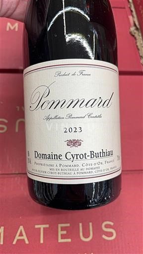 Burgundy Pommard Domaine Cyrot-Buthiau 2023