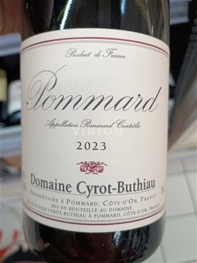 Borgoña Pommard Domaine Cyrot-Buthiau 2023