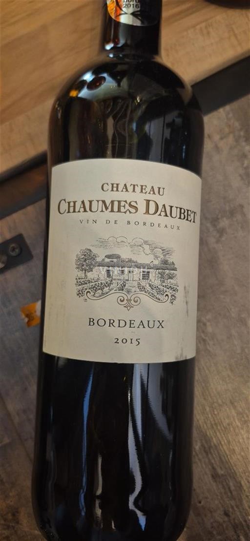 Bordeaux Château Chaumes Daubet 2015