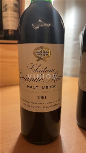 Bordeaux Haut-Médoc Château Sociando-Mallet 1991