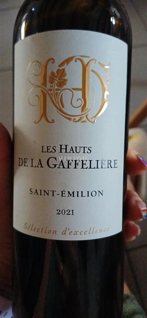 Bordeaux Saint-Émilion Château La Gaffelière Les Hauts de la Gaffelière 2021