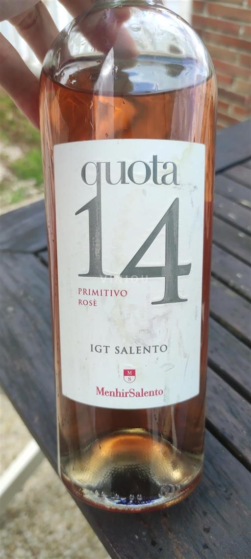 Apulia Susumaniello Salento Menhir Salento Quota 14 2019