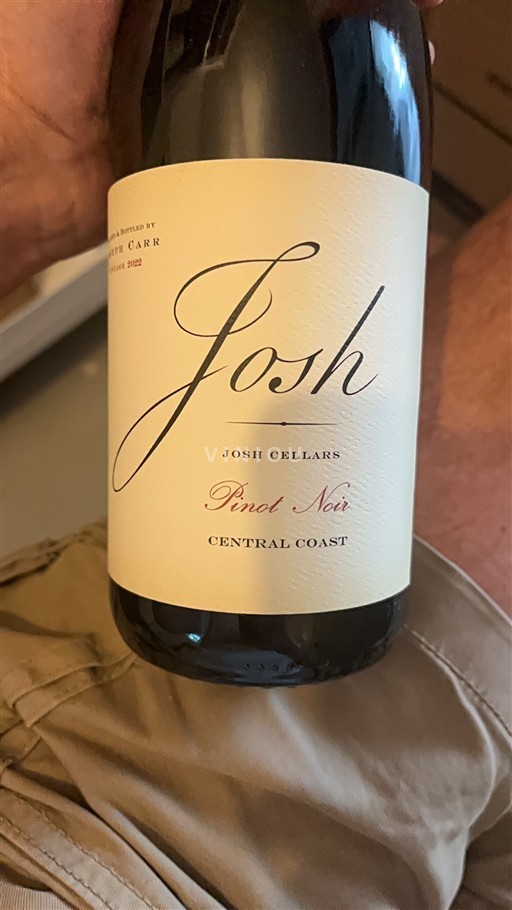 Kalifornische AVA Central Coast Josh Cellars 2022