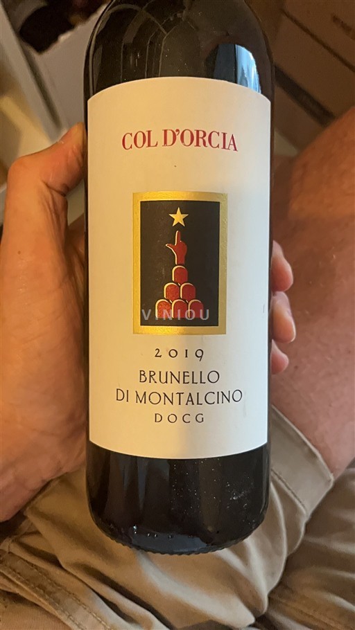 Tuscan Wines Brunello di Montalcino Col Orcia 2019
