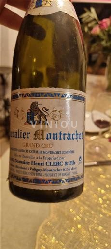 Borgoña Chevalier-Montrachet Grand Cru Domaine Henri Clerc & Fils 1999