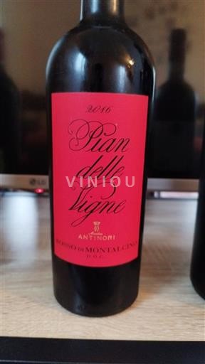 Toskana Rosso di Montalcino Antinori Pian delle Vigne 2016