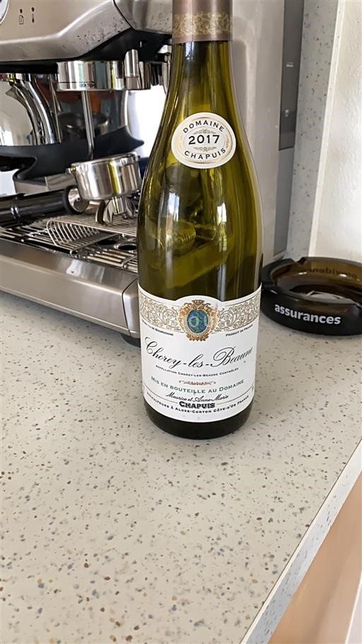 Burgundy Chorey-lès-Beaune Domaine Chapuis 2017