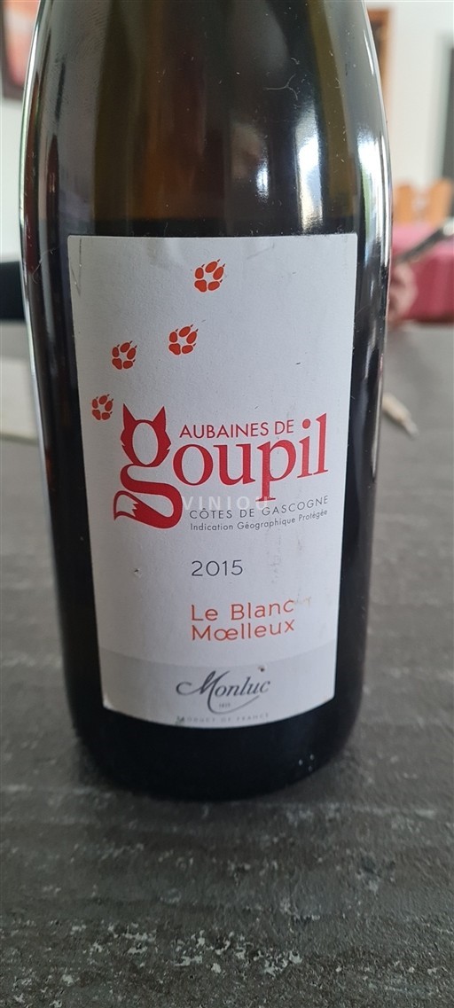 Tây Nam Côtes de Gascogne Monluc Le Blanc Moelleux 2015