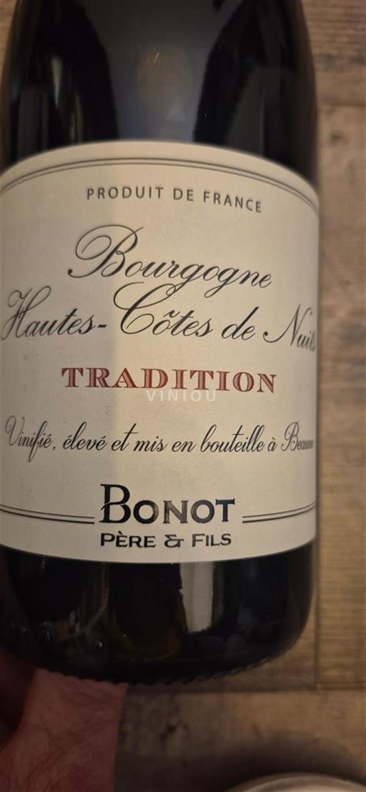 Bourgogne Ospecificerad Grand Cru Bonot Père & Fils Tradition 2023