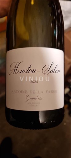Thung lũng sông Loire Menetou-salon Antoine de la Farge Grand vin 2024