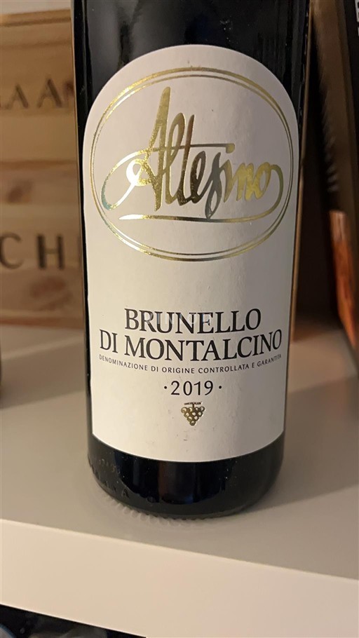 Toscana Brunello di Montalcino Altesino 2019