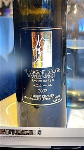 Wallis Nicht spezifiziert Gilbert Devayes Vieille Vigne 2003