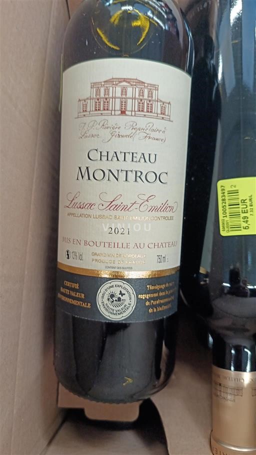 Bordeaux Lussac-Saint-Émilion Château Montroc 2021